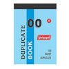 NEELGAGAN Duplicate with Carbon & Index (10.5 Cm X 18.0 Cm) (Side Bound) Size : 100 Ruled + 100 Plain Pack
