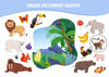Dream Mind At The Jungle Educational Puzzle & Activity Game for Kids