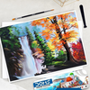DOMS Water Colour Cakes 36 Shades – Large Watercolor Set for Kids, Students & Artists