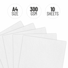 Anupam Watercolour Loose Sheets A4 300 GSM – Thick Premium Paper for Painting & Art