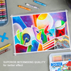 DOMS Oil Pastels Pack of 12 – Multicolour Smooth & Blendable Pastels for Kids & Students