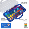 DOMS Water Colour Cakes 36 Shades – Large Watercolor Set for Kids, Students & Artists