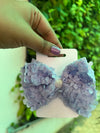 Shimmer Hair Bow – Sparkling Fashion Hair Clip & Bow Accessory for Girls and Women