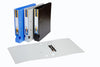 WORLDONE Premium 2D PP Ring Binder File – Durable A4 Size Polypropylene Document Organizer with Full-Length Spine Label & High-Tension Metal Clip (Single Piece)