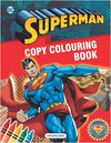 DC Comics Superman Official Copy Colouring Book by Dreamland – Action-Packed Superhero Color-Matching Activity Book with Reference Guides for Kids and Comic Fans (Single Piece)