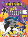 DC Comics Batman Official Copy Colouring Book by Dreamland – Action-Packed Gotham City Superhero Color-Matching Activity Book with Reference Guides for Kids and Comic Fans (Single Piece)