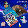 Dreamland Factopedia Technology Trivia – Illustrated STEM Science and Technology Fact Book for Kids, Exploring Robots, Drones, Virtual Reality, and Modern Gadgets (Single Piece)