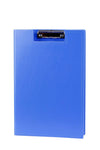 WORLDONE RF004 Premium Foolscap Size Executive Clipboard File with Protective Front Cover Flap – Heavy-Duty Metal Lever Clip, Rigid Matte-Finish Writing Board, and Dual-Tone Workspace Design (Single Piece)