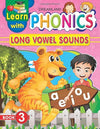 Dreamland Learn with Phonics (Book 3): Long Vowel Sounds – Educational Early Reading English Workbook Focusing on Advanced "a, e, i, o, u" Core Word Building and Pronunciation Rules (Single Piece)