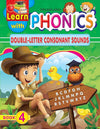 Dreamland Learn with Phonics (Book 4): Double-Letter Consonant Sounds – Educational Early Reading English Workbook Focusing on Consonant Blends, Digraphs, and Word Structures (Single Piece)
