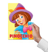 Fancy Story Book: Pinocchio – Premium Custom Die-Cut Shaped Children's Classic Story Book with Vibrant Full-Page Animations and Glossy Finish (Single Piece)