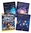 Dreamland Factopedia: Space Secrets – Large-Format Illustrated Children's Cosmic Fact Book, "A Voyage Through Facts" Educational Space Reference Guide (22 cm x 28 cm, Single Piece)