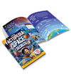 Dreamland Factopedia: Space Secrets – Large-Format Illustrated Children's Cosmic Fact Book, "A Voyage Through Facts" Educational Space Reference Guide (22 cm x 28 cm, Single Piece)