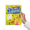 Dreamland 101 Early Learning Activity Book – Premium Screen-Free Cognitive Workbook Featuring Mazes, Drawing, Matching, and Logic Puzzles for Toddlers and Preschoolers (22 cm x 28 cm, 88 Pages, Single Piece)