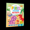 Dreamland Pixel Sticker Activity: Tiko and the Lost T-Rex – Kids Prehistoric Dinosaur Mosaic Grid Book with Over 1400+ Colorful Pixel Square Stickers (Single Piece)
