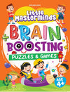 Dreamland Little Masterminds: Brain Boosting Puzzles & Games – Premium Early Learning Cognitive Activity Workbook with Logic, Math, and Creative Critical Thinking Challenges for Kids Aged 4+ (Single Piece)
