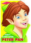 Dreamland Fancy Story Book: Peter Pan – Premium Die-Cut Children’s Board Book with Vibrant Character Artwork and Easy-to-Read Classic Neverland Adventure Fairy Tale (Single Piece)