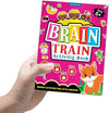 Dreamland Brain Train Activity Book for Kids Age 6+ – Premium Primary School Cognitive Workbook Featuring Advanced Logic Puzzles, Telling Time Exercises, Math Pattern Grids, and Vibrant Career & Nature Illustrations (Single Piece)