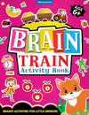 Dreamland Brain Train Activity Book for Kids Age 6+ – Premium Primary School Cognitive Workbook Featuring Advanced Logic Puzzles, Telling Time Exercises, Math Pattern Grids, and Vibrant Career & Nature Illustrations (Single Piece)