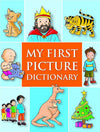 My First Picture Dictionary – Premium Illustrated Early Childhood Vocabulary Guide Featuring Everyday Objects, Friendly Animal Characters, and High-Contrast Word Association Cards (Single Piece)