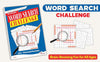 Pegasus Brainboosters Word Search Challenge – Premium Cognitive Development Activity Book Featuring 50+ Themed Vocabulary Puzzles, High-Contrast Animal Grid Sheets, and Sight Word Tracking Games (Single Piece)