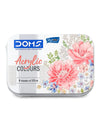 DOMS Acrylic Colours Set – Premium Multi-Surface Vibrant Artist Paint Kit with 6 Rich Assorted Shades (10ml Individual Bottles inside Elegant Protective Metal Tin Casing)