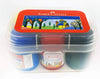Faber-Castell Premium Poster Colours Set – High-Opacity Matte Finish Paint Kit with 6 Vibrant Assorted Shades (10ml Individual Jars inside Snap-Lock Protective Case)