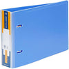Worldone Premium Voucher File (SKU No. FB407) – Professional 2-D Ring Binder with Heavy-Duty Spring Clip, Integrated Paper Stopper, and Write-On Index Spine Label