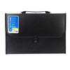 Worldone A3 Expanding File Folder – 13 Pockets with Comfort Carry Handle & Secure Latch Lock | Premium Large Format Organizer for Artworks, Blueprints, and Certificates