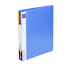 Worldone A4 4D Ring Binder (RB401) – Heavy-Duty 1.2mm Polypropylene File Folder with 25mm Chrome-Plated Clip & Plastic Paper Stopper