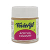 Fevicryl Premium Acrylic Colour (Burnt Sienna - Shade 01, 15ml) – Earthy Brown, Multi-Surface, Quick-Drying Hobby Paint for Canvas, Wood, Terracotta, Clay, and Fabric