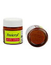 Fevicryl Premium Acrylic Colour (Burnt Sienna - Shade 01, 15ml) – Earthy Brown, Multi-Surface, Quick-Drying Hobby Paint for Canvas, Wood, Terracotta, Clay, and Fabric