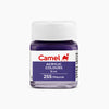 Camel Premium Acrylic Colour (Mauve - Shade 255, 15ml) – Radiant Purple-Violet, High-Opacity Multi-Surface Hobby Paint for Canvas, Wood, Terracotta, and Fabric Crafts