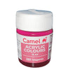 Camel Premium Acrylic Colour Magenta - Shade 251, 15ml – Radiant Pinkish-Red, High-Opacity Multi-Surface Hobby Paint for Canvas, Wood, Terracotta, and Fabric Crafts