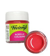 Fevicryl Premium Acrylic Colour (Coral Red - Shade 34, 15ml) – Radiant Warm Salmon and Tropical Pink-Red Tone, High-Opacity Multi-Surface Hobby Paint for Canvas, Wood, Terracotta, and Fabric Crafts