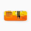 Camlin Scholar Mathematical Drawing Instruments Geometry Box in Yellow and Orange Tin Storage Case with Self-Centering Compass