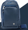 Cater EAST Premium Crossbody Sling Bag – Navy Blue Multi-Pocket Utility Shoulder Chest Pack with Integrated Cable Port & Comfort Monostrap