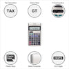 Casio HL-122TV Portable Calculator – 12 Digit with Metal Faceplate & GT Key