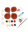Funskool Diya Decor Kit – DIY Festival Craft Set for Kids (Paint & Decorate Diyas)