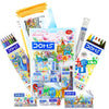 DOMS Art Strokes All-In-One Kit with Drawing Book, Oil Pastels, Wax Crayons, Plastic Crayons, Color Pencils, and Sketching Pencils