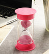 Pink 45 Minute Sand Timer – Decorative Hourglass Timer for Time Management, Study & Home Decor