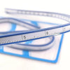 Flexible Curve 60 cm with Marking & Inking Edge – Bendable Drawing Ruler for Curves & Drafting
