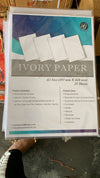 God's Grace A3 Ivory Paper 210 GSM (Pack of 25 Sheets) - IP-13341 | Extra Smooth Surface