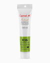 Camel Artist Acrylic Colour 120ml Cadmium Green Pale Hue – Light Fresh Green Paint for Artists