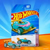 Hot Wheels Donut Drifter Die-Cast Car | Teal Sweet Rides Novelty Toy Car 1:64 Scale