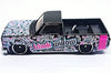 Hot Wheels '83 Chevy Silverado Die-Cast Truck | Black Widow Custom Graphic Pickup 1:64 Scale