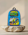 Hulk Kids School Backpack | Cartoon Printed Lightweight School Bag with Front Pocket & Side Bottle Holders for Boys