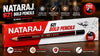 Nataraj 621 Bold HB Pencils (Pack of 10) - Includes Free Sharpener & Eraser