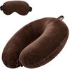 RE Neck Pillow | Soft U-Shaped Travel Neck Pillow | Plush Neck Support Pillow for Travel, Office & Home