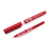 Pilot Hi-Tecpoint V5 Cartridge System Refillable Rollerball Pen (0.5mm Extra Fine Tip, Red Ink)
